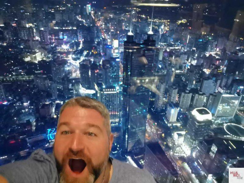 Huawei China Reise_Shenzhen Kingkey100 Selfie