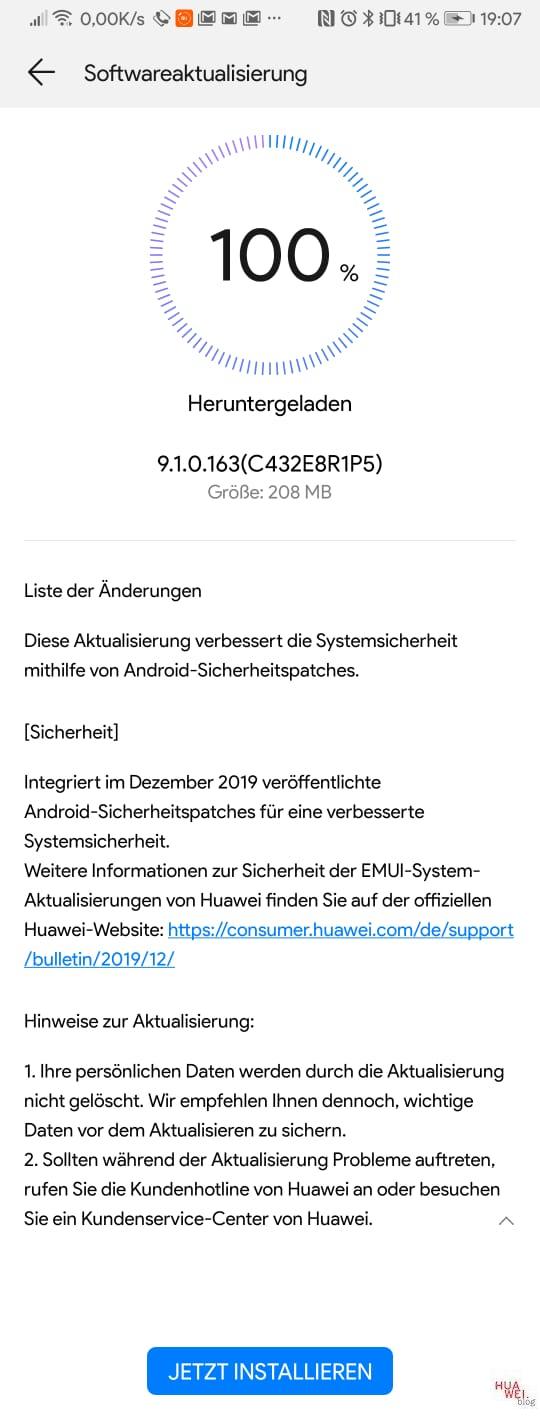 P Smart 2018 - erhält nun auch das Dezemberpatch 2019 2 P Smart 2018 - Dezemberpatch 2019