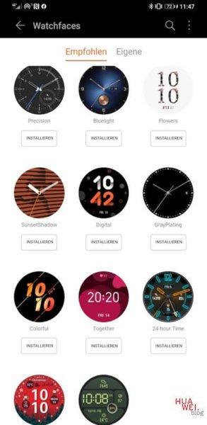 Neue Firmware für die Huawei Watch GT 2 4