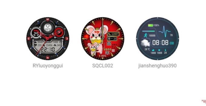 Watchface-Design-Store für die Watch GT2 verfügbar