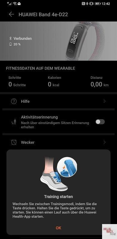 HUAWEI Band 4 und 4e Fit in den Fr hling HUAWEI.blog