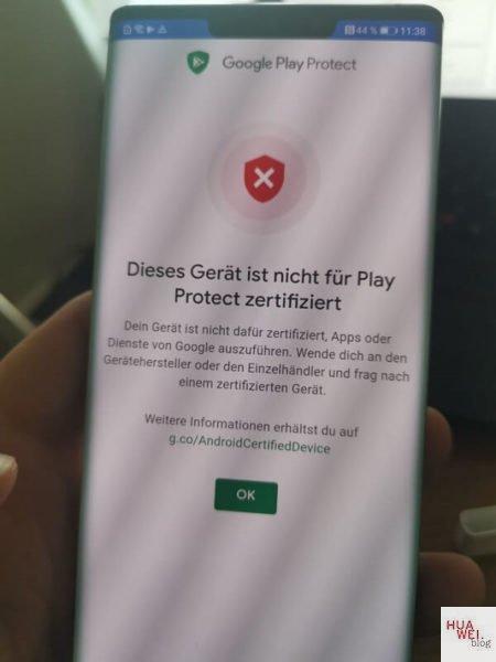 Huawei GooglePlay Protect