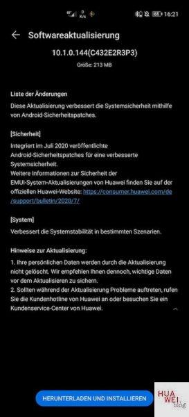 Huawei P40 Pro bekommt Sicherheitspatch Juni 2023 45