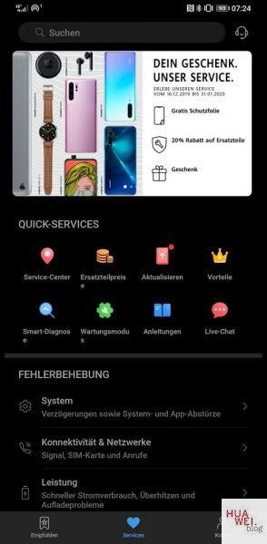 Mate 30 Pro Firmwareupdate Übersicht 96 HUAWEI Mate 30 Pro Firmware CN 10.0.0.195