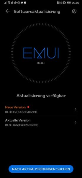 HUAWEI Mate Xs Firmwareupdate - Übersicht 114