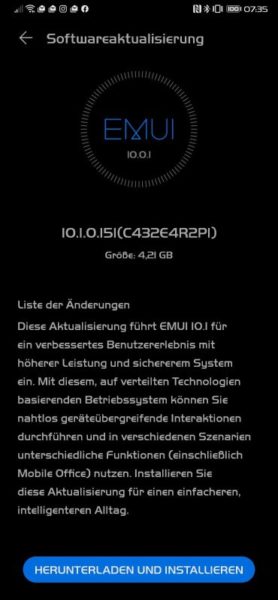HUAWEI Mate Xs Firmwareupdate - Übersicht 42 HUAWEI Mate Xs Firmwareupdate - Übersicht 11