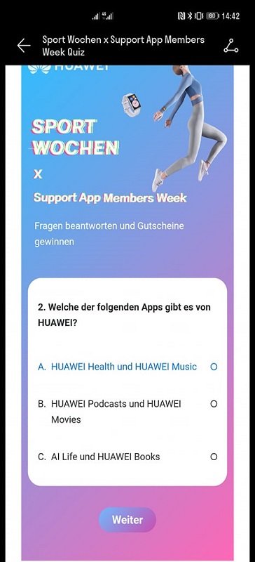 HUAWEI Support App Members Week