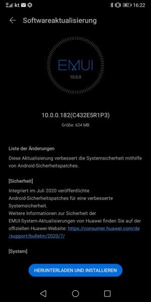 Nova 5T und Mate 10 Pro erhalten Sicherheitspatch 1