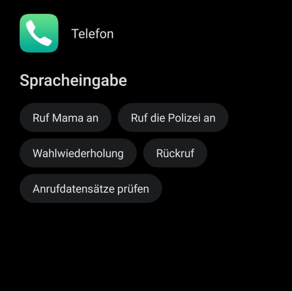 HUAWEI Sprachassistent Celia - Sprachbefehl - Telefon