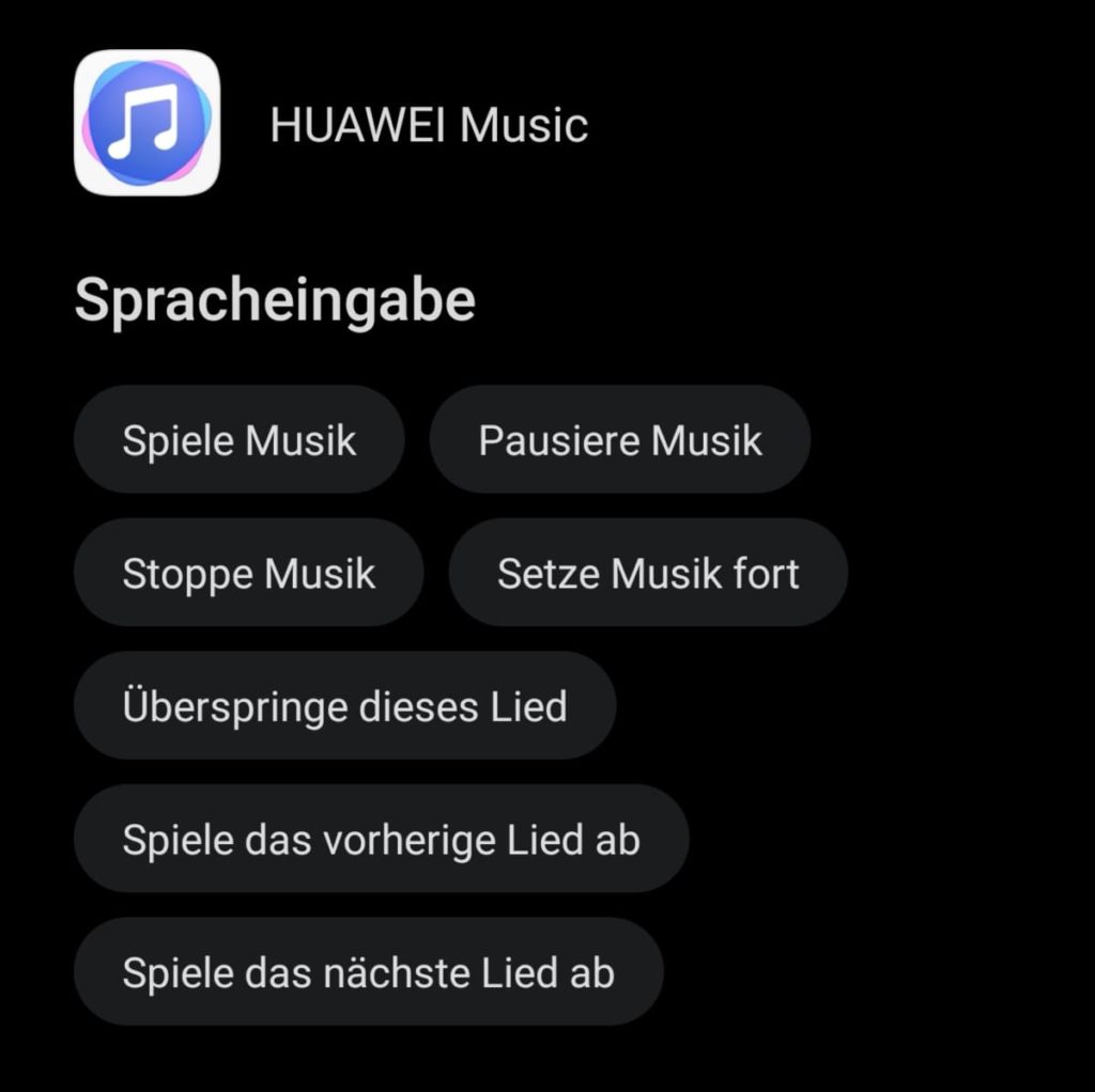 HUAWEI Sprachassistent Celia - Sprachbefehl - HUAWEI Music