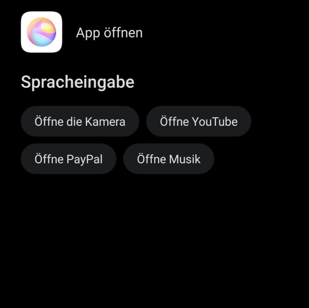 HUAWEI Sprachassistent Celia - Sprachbefehl - App öffnen