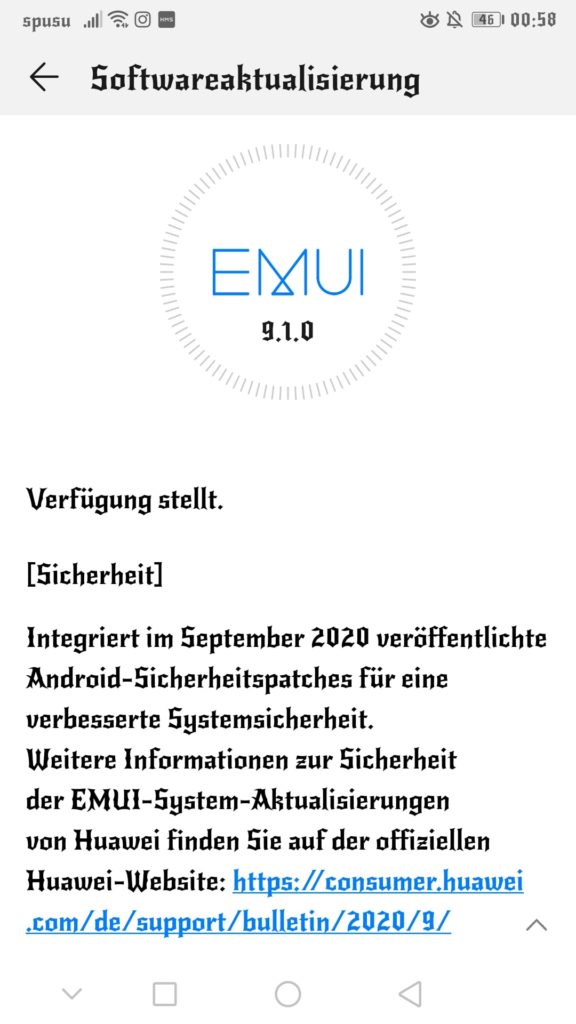 Huawei Mate 9 erhält den Septemberpatch und Funktionen zur Akkuschonung 2 Huawei Mate 9 erhält den Septemberpatch und Funktionen zur Akkuschonung 1