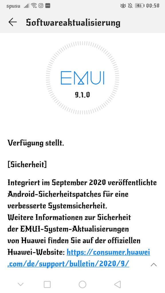 Huawei Mate 9 erhält den Septemberpatch und Funktionen zur Akkuschonung 2