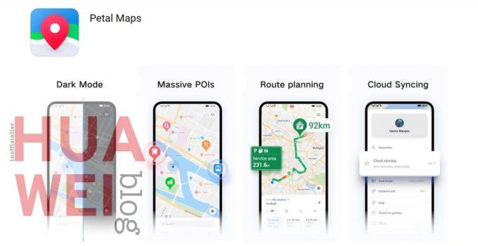 HUAWEI Petal Maps mit neuen Funktionen