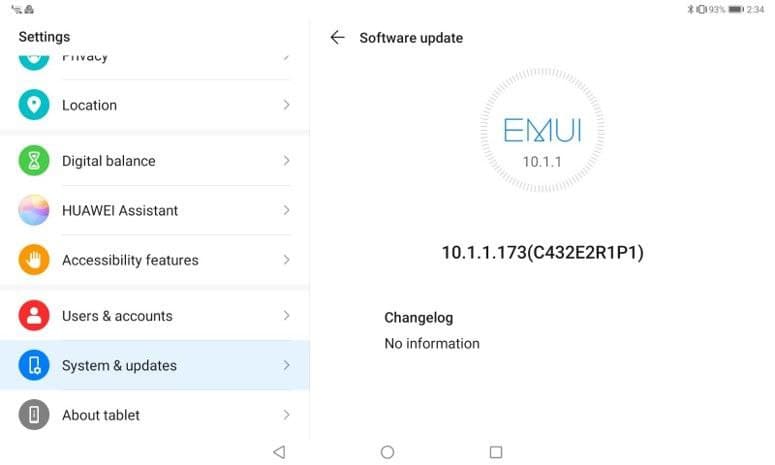 HUAWEI MatePad 10.4 Firmware Update – Sicherheitspatch Juni 2023 18 HUAWEI MatePad 10.4 Firmware Update – Sicherheitspatch Juni 2023 10