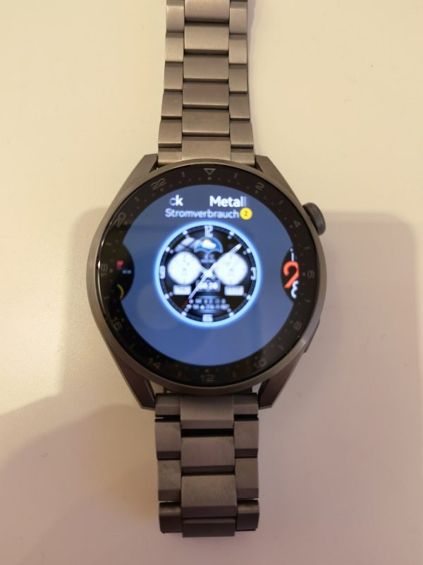 HUAWEI Watch 3 Pro Firmware Update Watchface Stromverbrauch 2