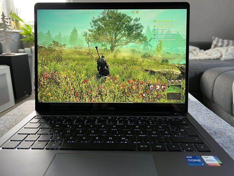 HUAWEI MateBook 14s Test New World GeForce Now