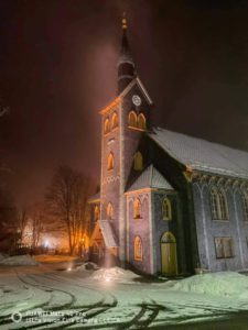 #HUAWEIFoto2021 - Kirche - Winter - Nacht