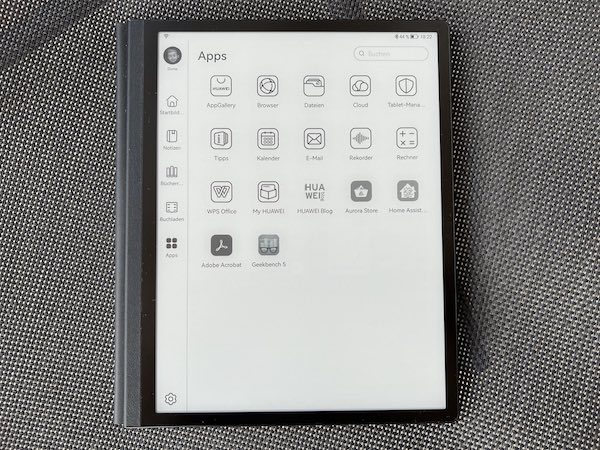 HUAWEI MatePad Paper App Übersicht