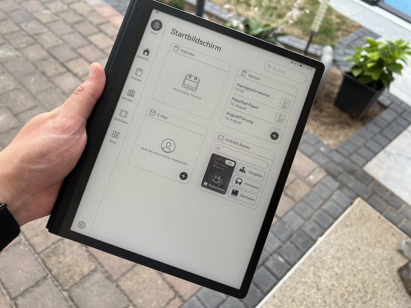 HUAWEI MatePad Paper Test: Die Ablöse für euren Notizblock? 16 HUAWEI MatePad Paper Test Homescreen