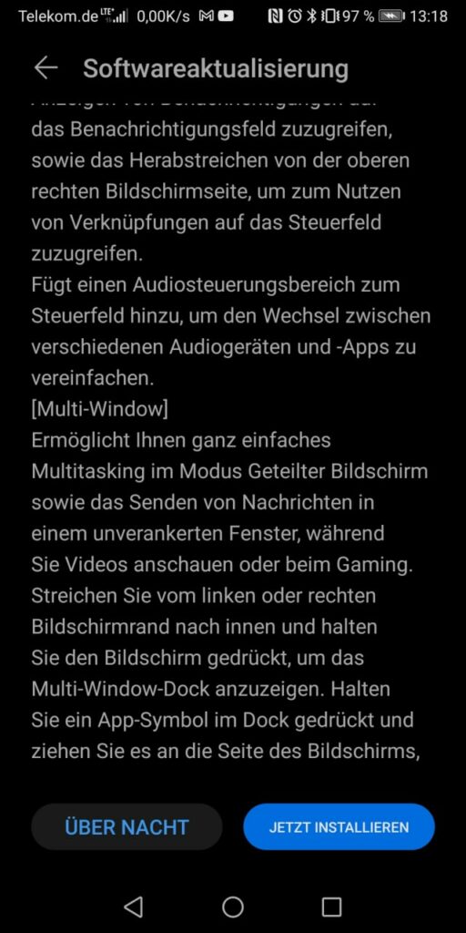 Mate 10 Pro - EMUI 12 Update jetzt verfügbar 5 Mate 10 Pro - EMUI 12 Update