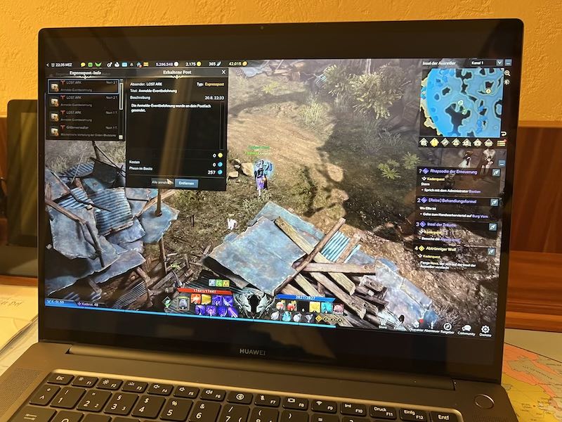 HUAWEI MateBook 16s Test Gaming