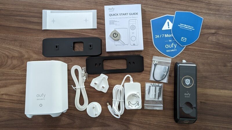 eufy Smart Home Test Video Doorbell Dual 2K Unboxing