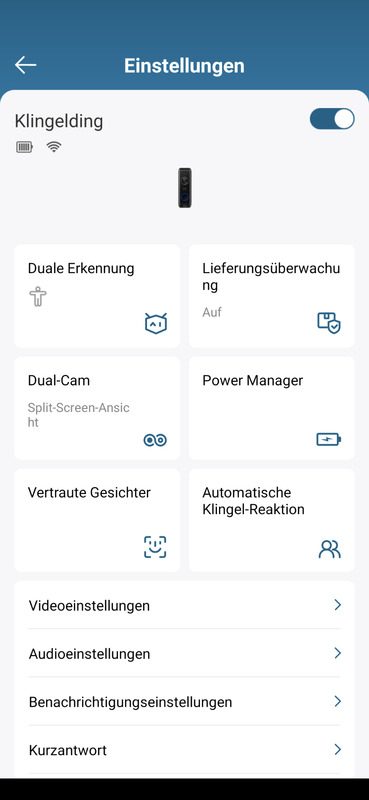eufy Smart Home Test EInstellungen