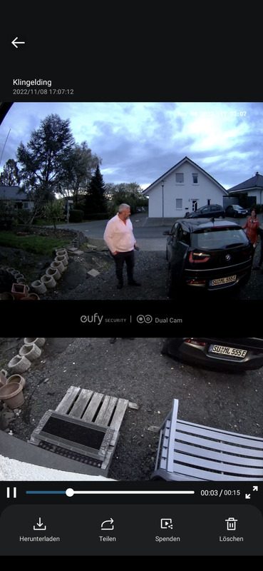 eufy Smart Home Test: Es geht auch ohne Google 14 eufy Smart Home Test Video Doorbell Dual 2K