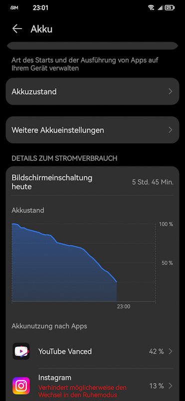 HUAWEI Mate 50 Pro Test - Eines der besten Smartphones 2022 mit einem Haken 28 HUAWEI Mate 50 Pro Akku 4