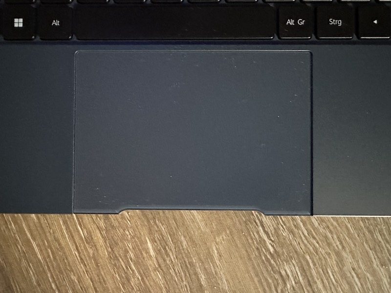 HUAWEI MateBook X Pro 2022 Test Touchpad
