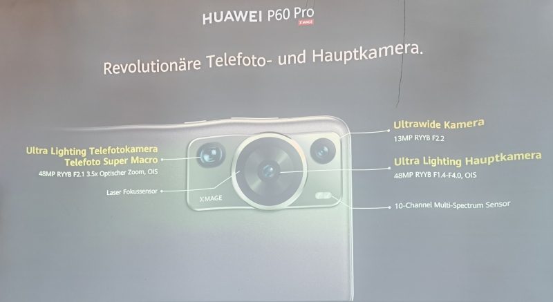 HUAWEI P60 Pro Test - Neuer Kameraprimus der legendären P-Serie 14 HUAWEI P60 Pro Test Kamera Specs