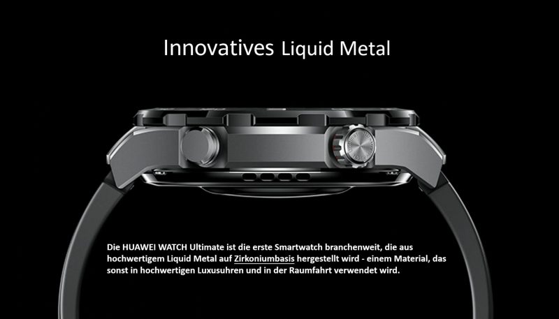 HUAWEI Watch Ultimate Test  Liquid Metal