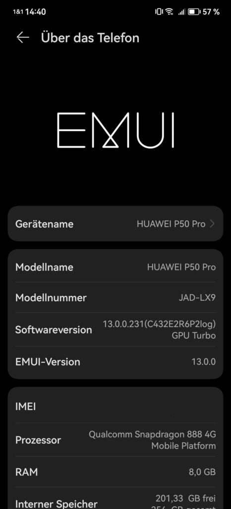 HUAWEI P50 Pro - EMUI 13 (Beta) Rollout hat begonnen 1