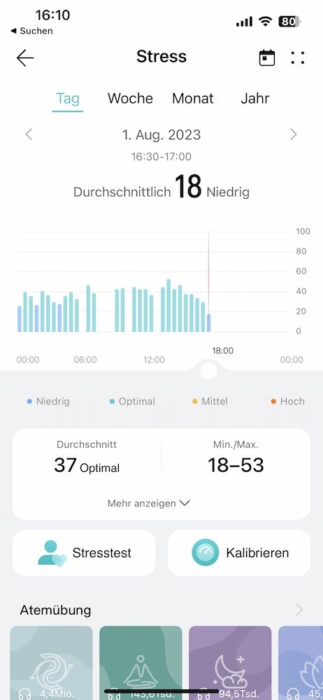 Apple Watch vs. HUAWEI Band 8 33