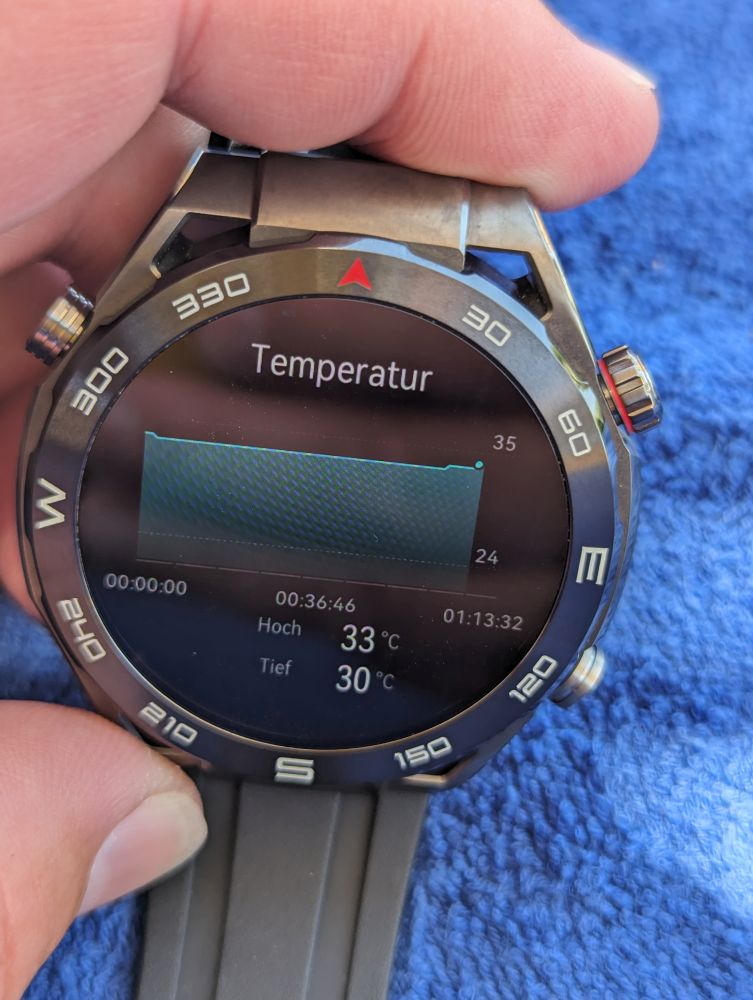 HUAWEI Watch Ultimate: Praxistest Tauchen 14 HUAWEI Watch Ultimate Tauchen