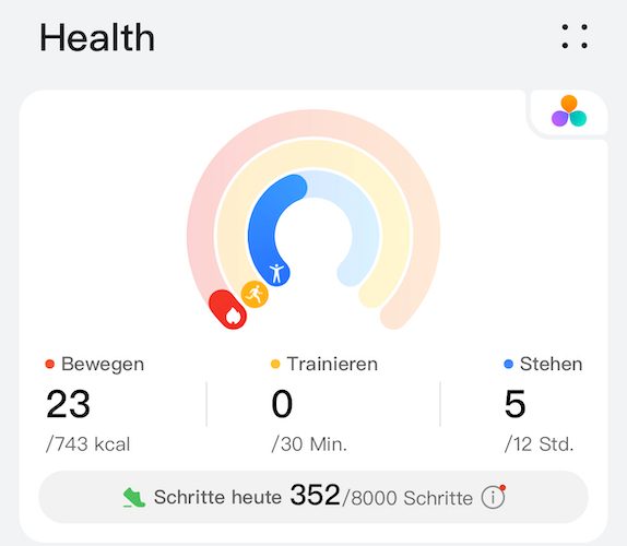 „Light Up Your Rings“ mit Pamela Reif, Sir Mo Farah und HUAWEI 3 HUAWEI-Health-Aktivitaetsringe