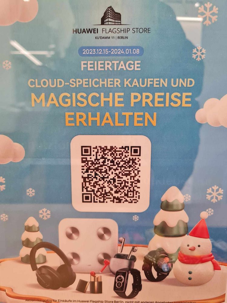 HUAWEI Cloud - Weihnachts-Angebot only in Berlin! 1