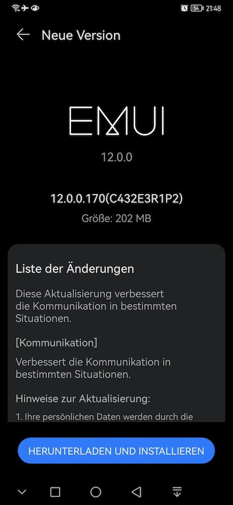 HUAWEI Mate 20 Pro bekommt auch das Kommunikationsupdate 2 HUAWEI Mate 20 Pro bekommt auch das Kommunikationsupdate 1