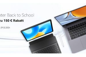 Back to School: HUAWEI Rabatt-Aktion auf Laptops und Tablets