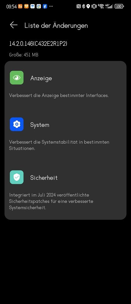 HUAWEI Mate X3 erhält Firmware Update 4 HUAWEI Mate X3 Update Firmware August 2024 Changelog