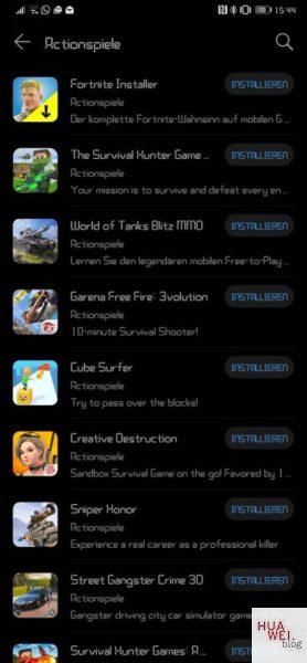 #MarcoMotzt: HUAWEI Game Center App veröffentlicht 6