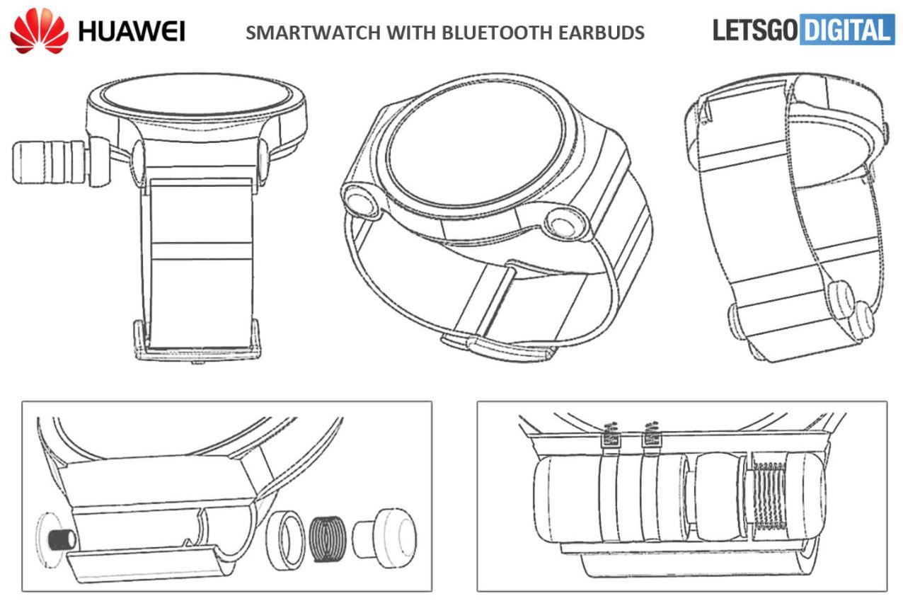 Huawei Watch Patent Bluetooth Kopfhörer