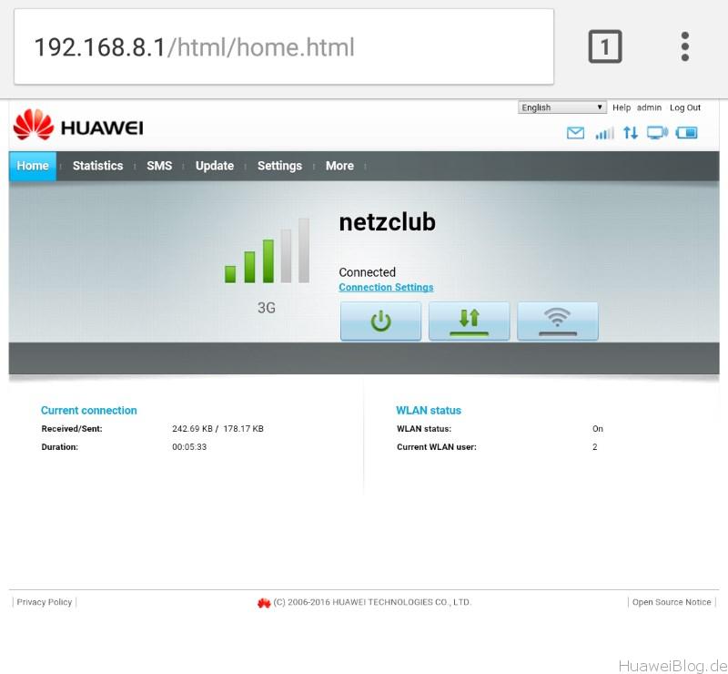 Huawei mobile Hotspot Erfahrungsbericht HUAWEI.blog