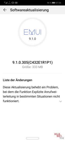 P Smart Plus (2018) Funktionsupdate